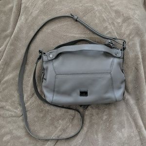 Kooba Leather Crossbody - Gray / Elephant